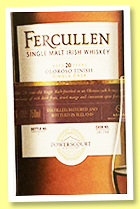 Fercullen 20 yo 2001/2022 (53.7%, Powerscourt, Navigate World Whisky, Ireland, oloroso finish, cask #201198, 276 bottles) Fercullen 20 yo 2001/2022 (53.7%, Powerscourt, Navigate World Whisky, Ireland, oloroso finish, cask #201198, 276 bottles)