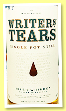 Writers' Tears 'Single Pot Still' (46%, Walsh Whisky, Ireland, 2021, 5800 bottles) Writers' Tears 'Single Pot Still' (46%, Walsh Whisky, Ireland, 2021, 5800 bottles)